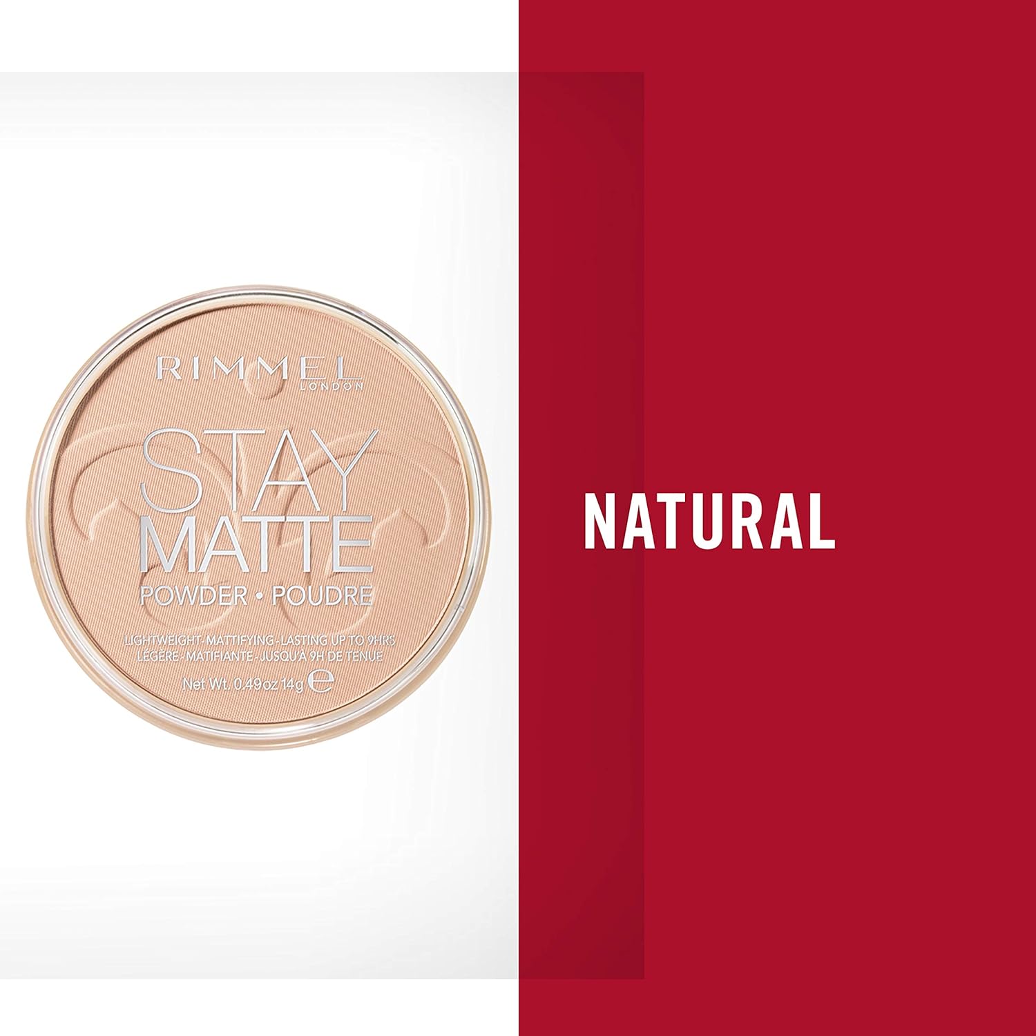 Rimmel London Stay Matte Long Lasting Pressed Powder, Transparent [001] 0.49 Ounce (Pack of 1) (packaging may vary) - Image 3